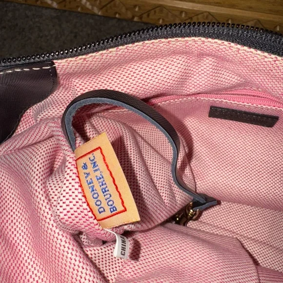 Dooney & Bourke Black East West Slouch Monogram Shoulder Bag - Picture 9 of 10